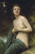 William-Adolphe Bouguereau Spring Breeze oil painting artist